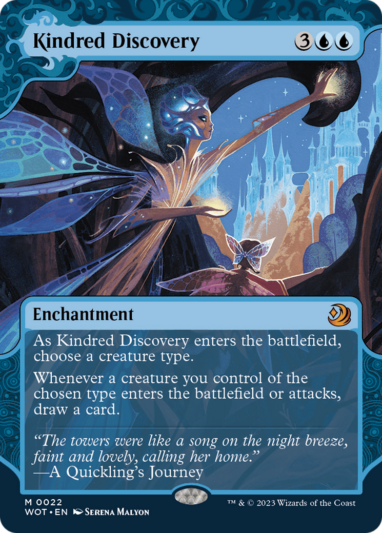 Kindred Discovery (WOT-022) - Wilds of Eldraine: Enchanting Tales - Magic The Gathering