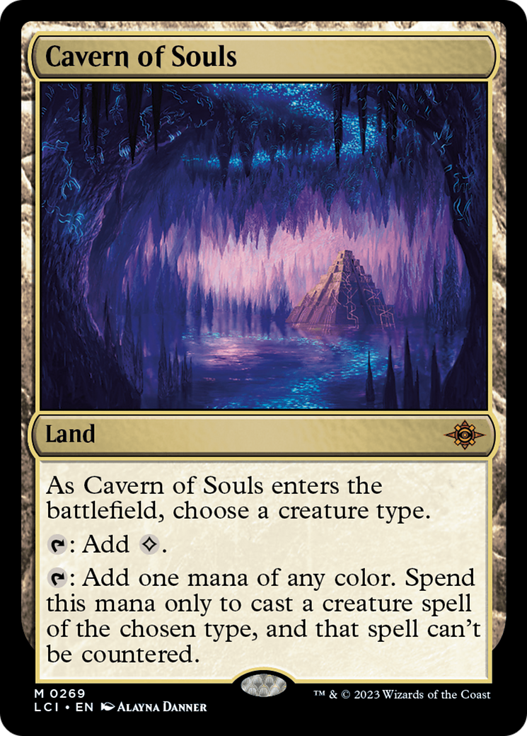 FOIL Cavern of Souls (0269) (LCI-269) - The Lost Caverns of Ixalan - Magic The Gathering