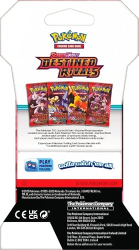 Pokemon Scarlet & Violet Destined Rivals Sleeve Booster
