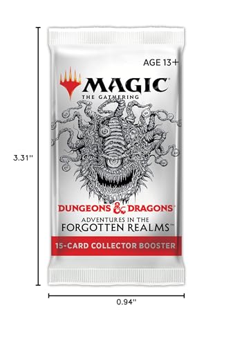 Magic: The Gathering Adventures in The Forgotten Realms Collector Booster | 15 Magic Cards