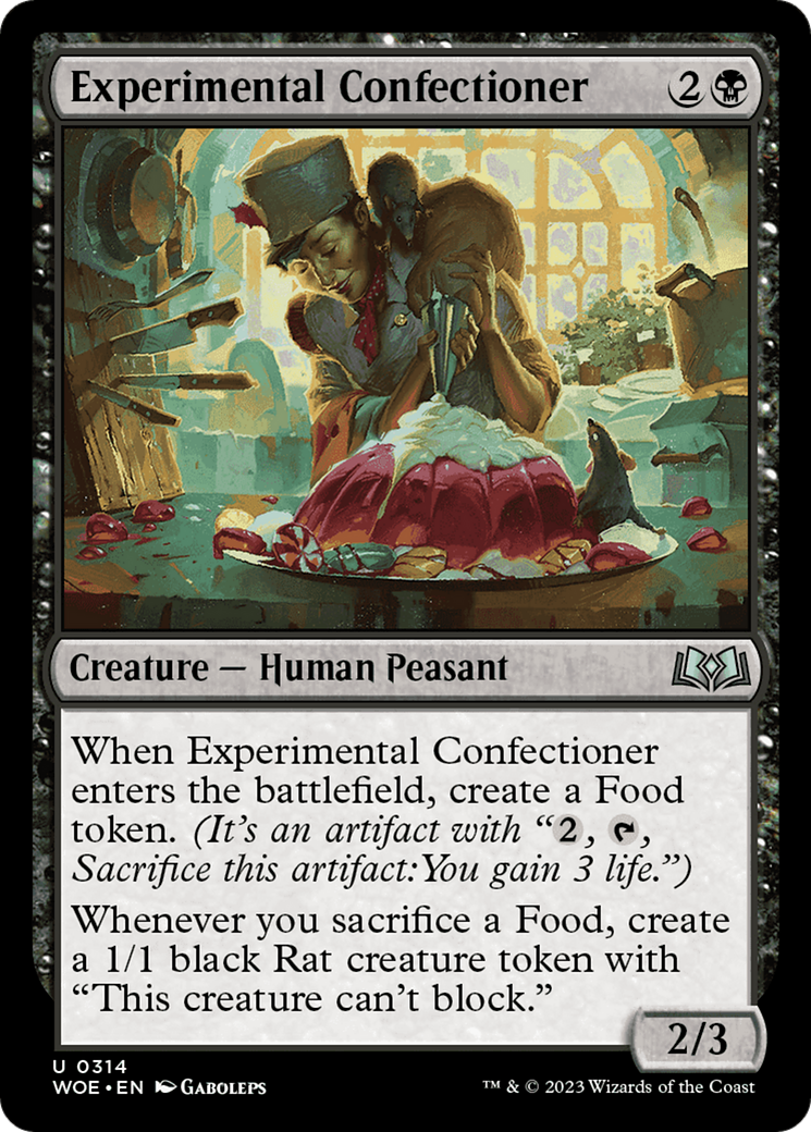 FOIL Experimental Confectioner (WOE-314) - Wilds of Eldraine - Magic The Gathering