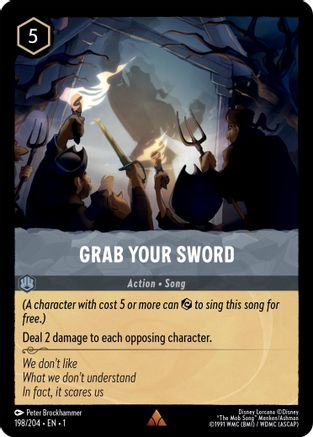 Grab Your Sword (198/204) - The First Chapter - Lorcana