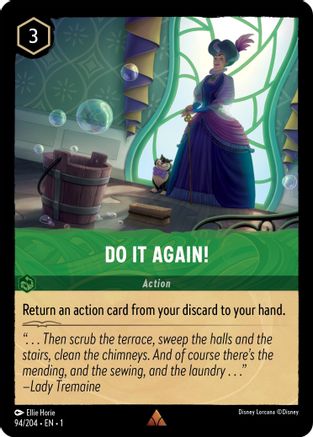 Do It Again! (94/204) - The First Chapter Cold Foil - Lorcana