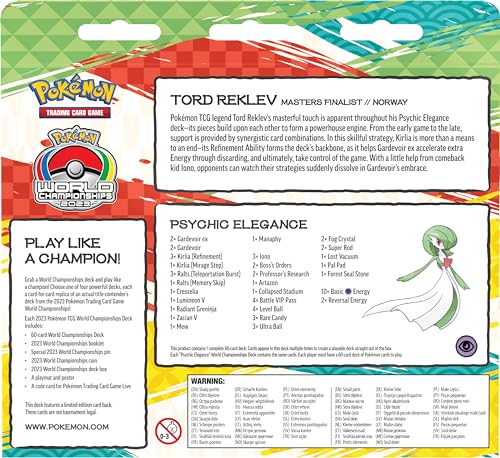 2023 Pokemon TCG World Championships Deck – Tord Reklev …