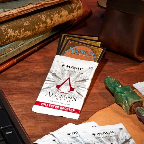 Magic: The Gathering - Assassin’s Creed Collector Booster Box | 12 Collector Boosters (10 Cards in Each Pack) | Collectible Trading Card Game for Ages 13+