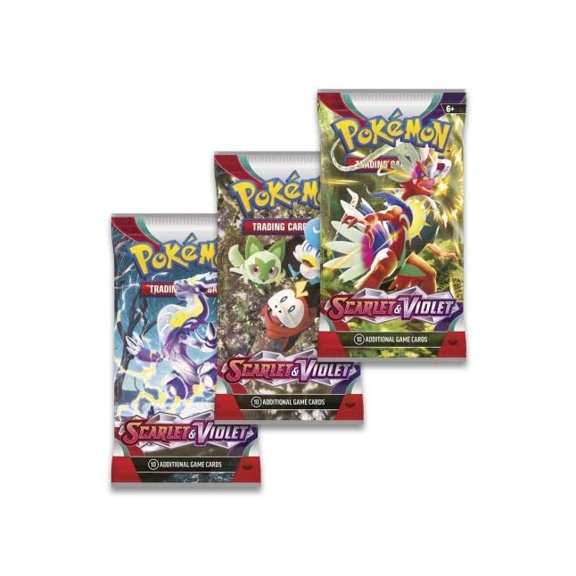 Pokemon TCG: Scarlet & Violet 3-Pack Blister (Random Promo)