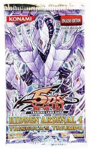 YuGiOh 5Ds Hidden Arsenal 4 Trishulas Triumph Booster Box 24 Packs