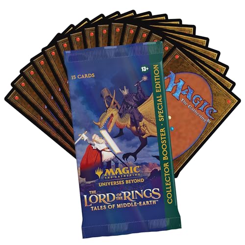 Magic: The Gathering The Lord of The Rings: Tales of Middle-Earth Special Edition Collector Booster - 15 Magic Cards (Collectible Fantasy Card Game)
