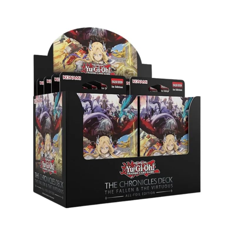 Yu-Gi-Oh! TCG: The Chronicles Deck: The Fallen & The Virtuous (All-Foil) 1st Edition Deck