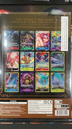 BANDAI One Piece Premium Card Collection Best Selection Volume 2 Card Game'