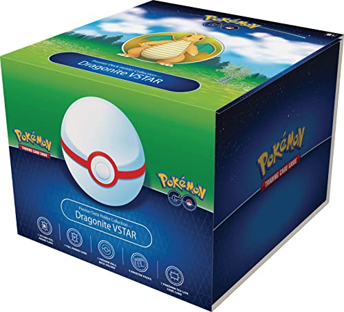 Pokemon TCG: Pokemon GO Premier Deck Holder Collection Dragonite VSTAR …