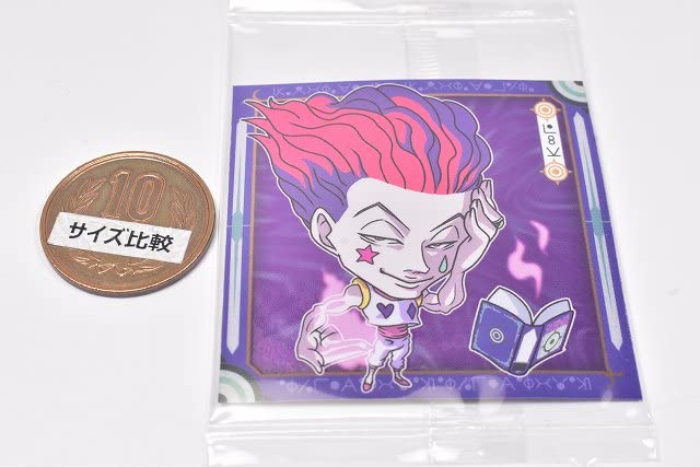 Niformation HUNTER Seal x Wafer Vol. 3 [4. Hisoka (Normal)] *Sticker only (single item)