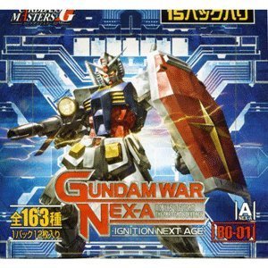 BANDAI Gundam War NEX-A Booster Pack Vol.1 [Ignition Next Age] (15packs)