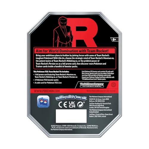 Pokémon TCG: Team Rocket Tin
