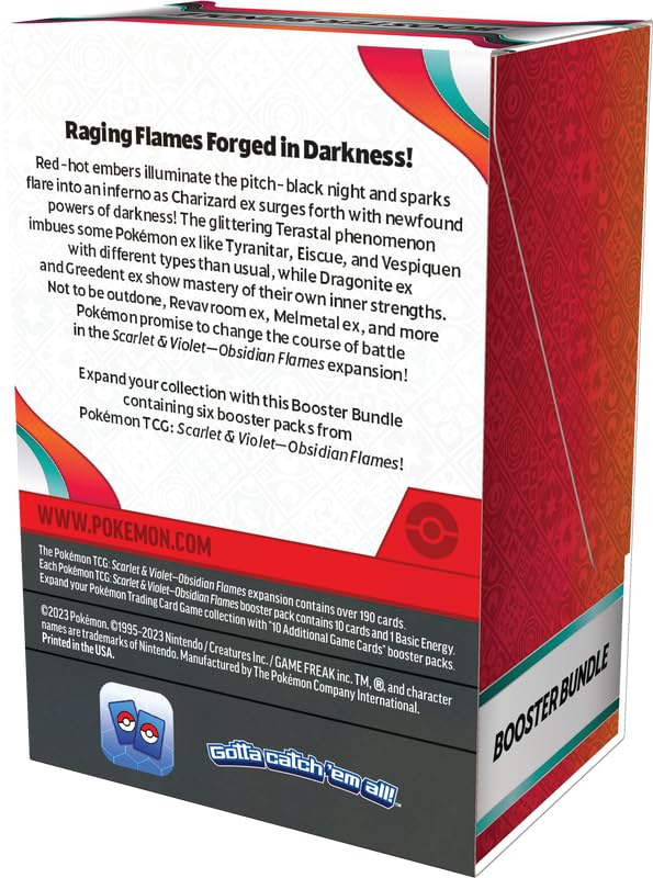 Pokemon Scarlet & Violet (Series 3) Obsidian Flames Booster Bundle
