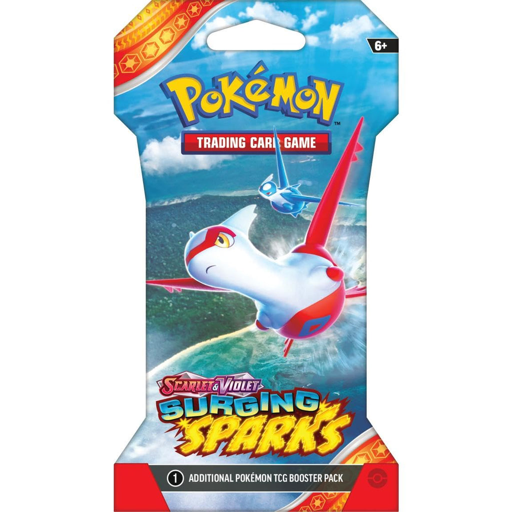 Pokemon Surging Sparks Sleeved Eight (8) Booster Packs