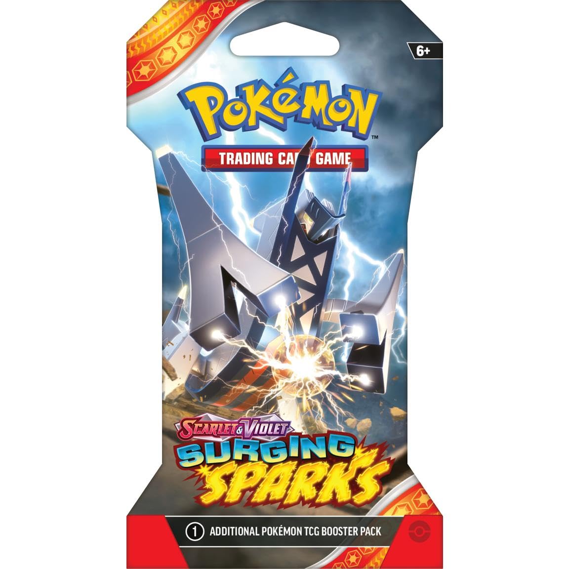 Pokemon Surging Sparks Sleeved Eight (8) Booster Packs
