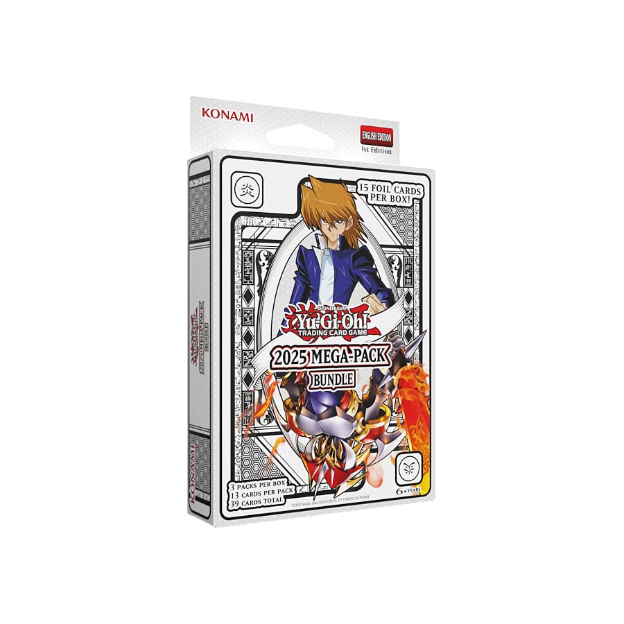 Yu-Gi-Oh! CCG 2025 Mega Pack Bundle Tuck Box Case (12 Boxes) - 4 of Each Art