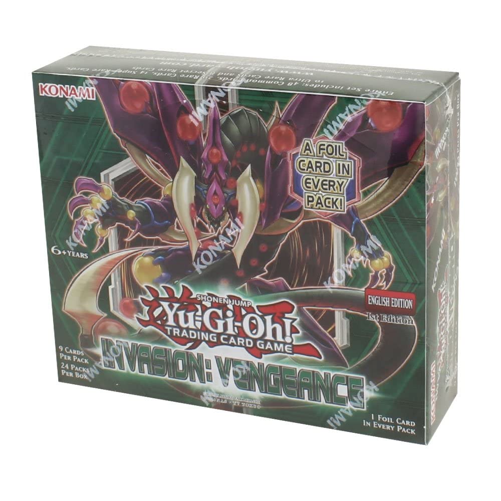 Yu-Gi-Oh: Invasion - Vengeance Booster Display