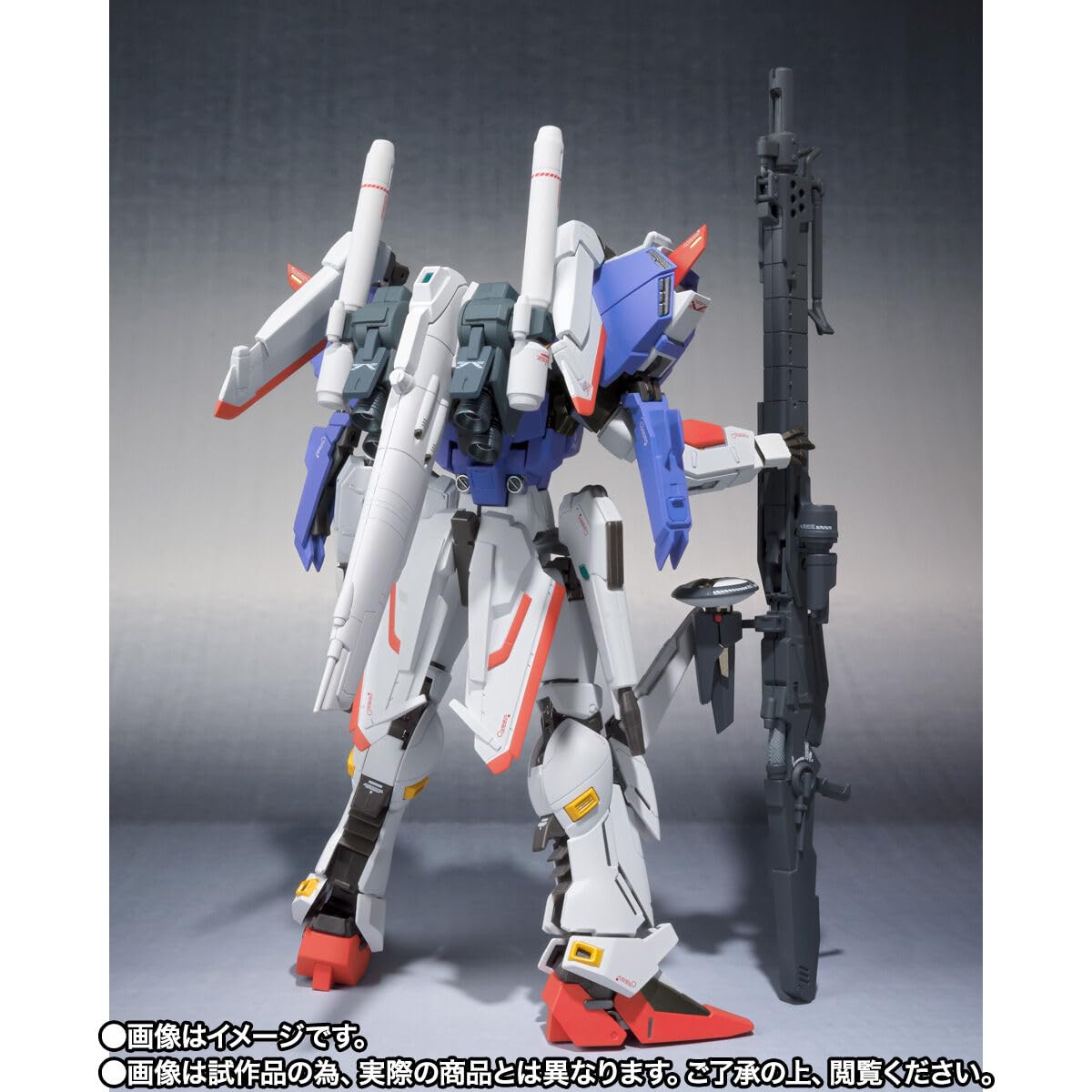 Metal Robot Spirits (Ka Signature) S Gundam Booster Unit Mounted Gundam Sentinel Painted Action Figure