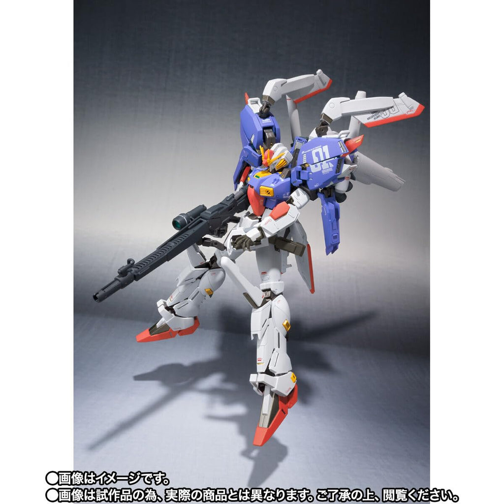 Metal Robot Spirits (Ka Signature) S Gundam Booster Unit Mounted Gundam Sentinel Painted Action Figure
