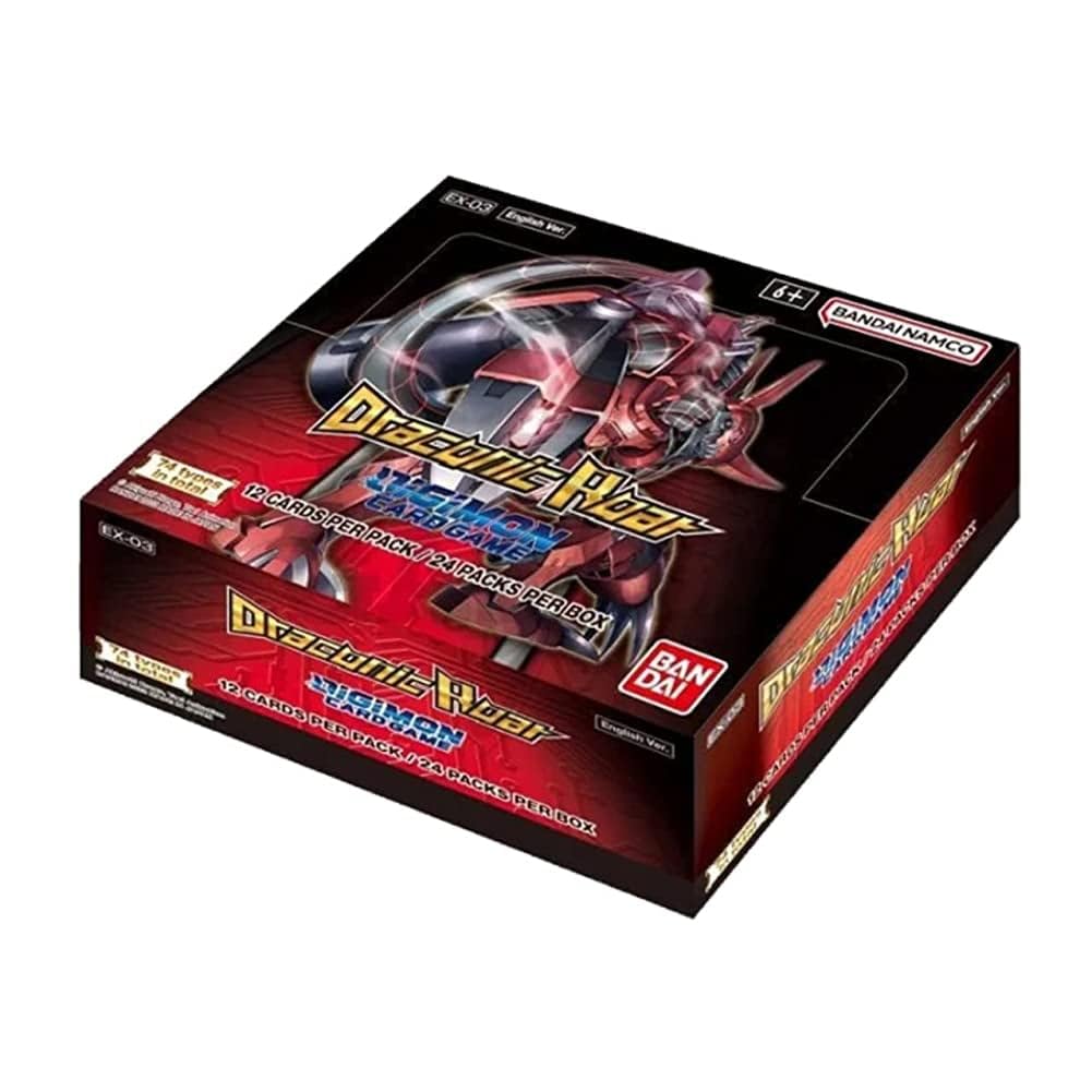 Digimon: Draconic Roar Booster Display