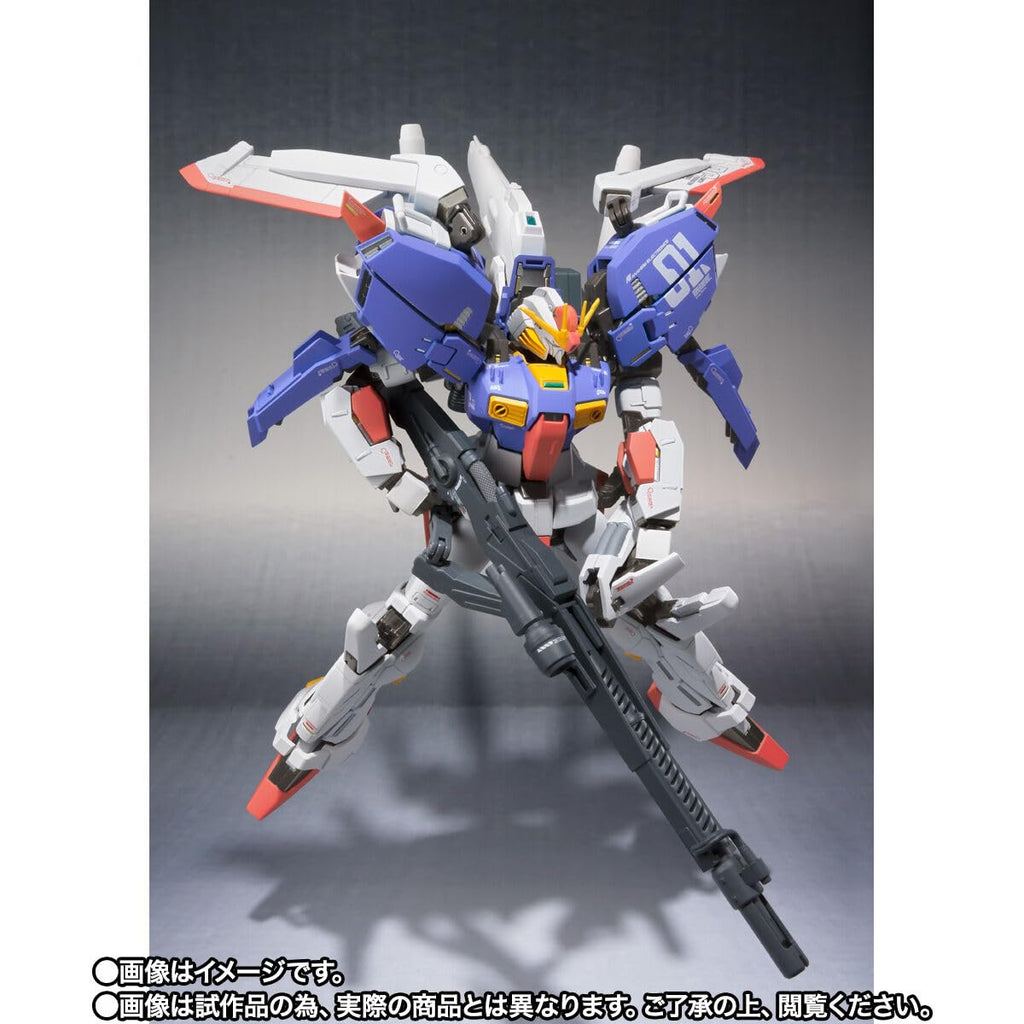 Metal Robot Spirits (Ka Signature) S Gundam Booster Unit Mounted Gundam Sentinel Painted Action Figure