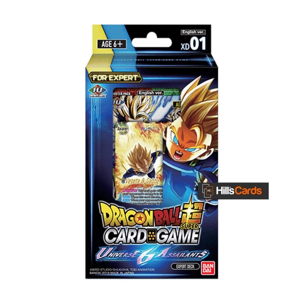 Dragon Ball Super TCG Universe 6 Assailants Series 7 Assault of the Saiyans Expert Deck 01