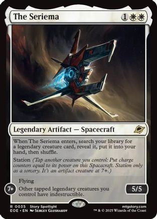 FOIL The Seriema (EOE-035) - Edge of Eternities - Magic The Gathering