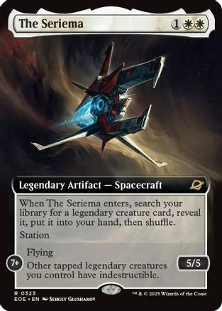 FOIL The Seriema (Extended Art) (EOE-323) - Edge of Eternities - Magic The Gathering