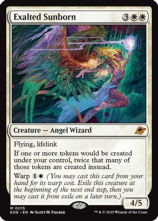 Exalted Sunborn (EOE-015) - Edge of Eternities - Magic The Gathering