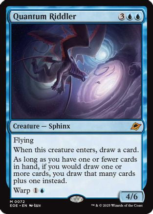 FOIL Quantum Riddler (EOE-072) - Edge of Eternities - Magic The Gathering