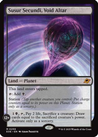 FOIL Susur Secundi, Void Altar (EOE-259) - Edge of Eternities - Magic The Gathering
