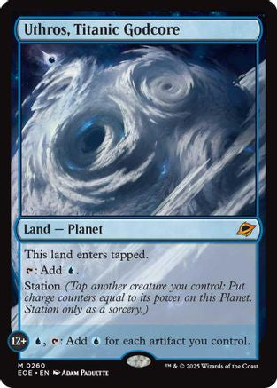 Uthros, Titanic Godcore (EOE-260) - Edge of Eternities - Magic The Gathering