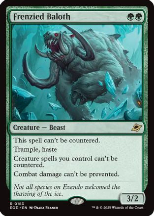 FOIL Frenzied Baloth (EOE-183) - Edge of Eternities - Magic The Gathering
