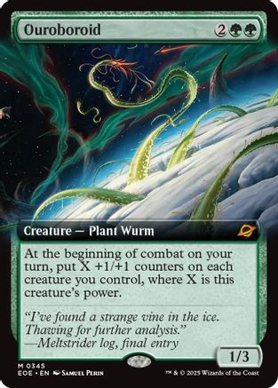 Ouroboroid (Extended Art) (EOE-345) - Edge of Eternities - Magic The Gathering