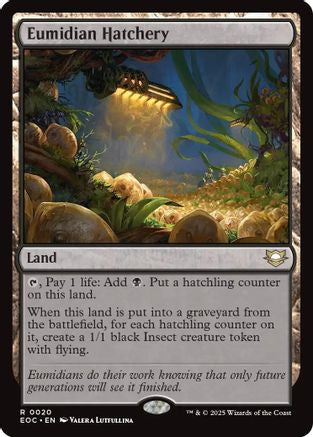 Eumidian Hatchery (EOC-020) - Commander: Edge of Eternities - Magic The Gathering