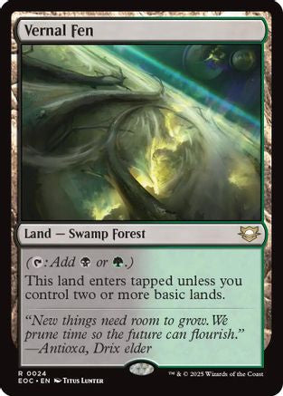 Vernal Fen (EOC-024) - Commander: Edge of Eternities - Magic The Gathering
