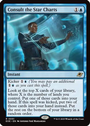 Consult the Star Charts (EOE-051) - Edge of Eternities - Magic The Gathering
