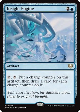 Insight Engine (EOC-006) - Commander: Edge of Eternities - Magic The Gathering