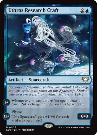 Uthros Research Craft (EOC-007) - Commander: Edge of Eternities - Magic The Gathering