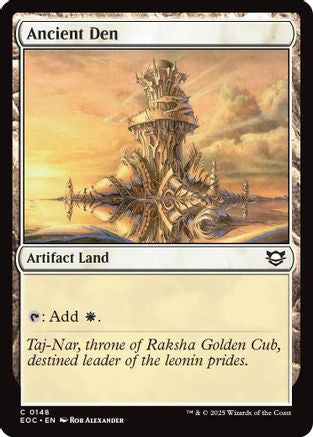 Ancient Den (EOC-148) - Commander: Edge of Eternities - Magic The Gathering