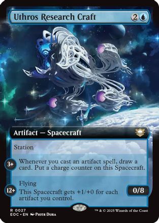 Uthros Research Craft (Extended Art) (EOC-027) - Commander: Edge of Eternities - Magic The Gathering