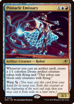 FOIL Pinnacle Emissary (EOE-223) - Edge of Eternities - Magic The Gathering