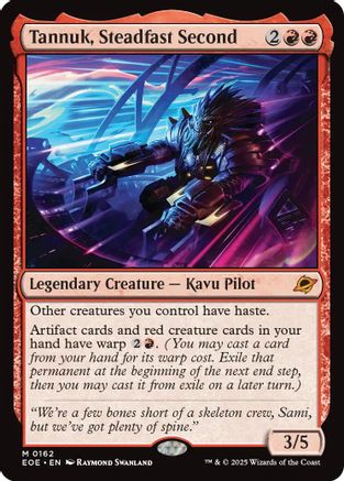FOIL Tannuk, Steadfast Second (EOE-162) - Edge of Eternities - Magic The Gathering