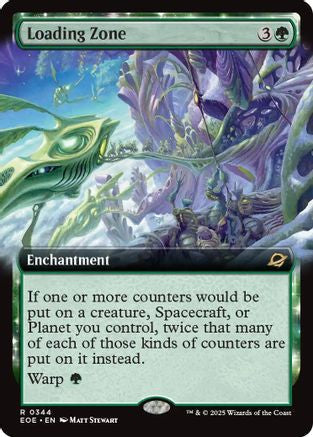 Loading Zone (Extended Art) (EOE-344) - Edge of Eternities - Magic The Gathering
