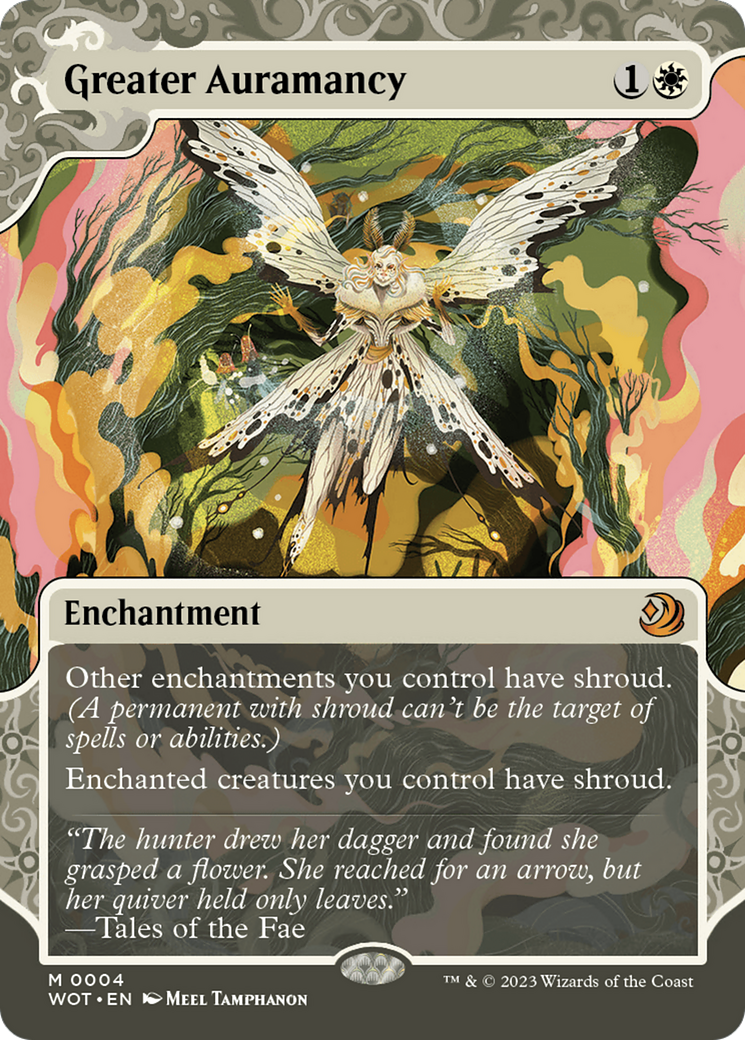 FOIL Greater Auramancy (WOT-004) - Wilds of Eldraine: Enchanting Tales - Magic The Gathering
