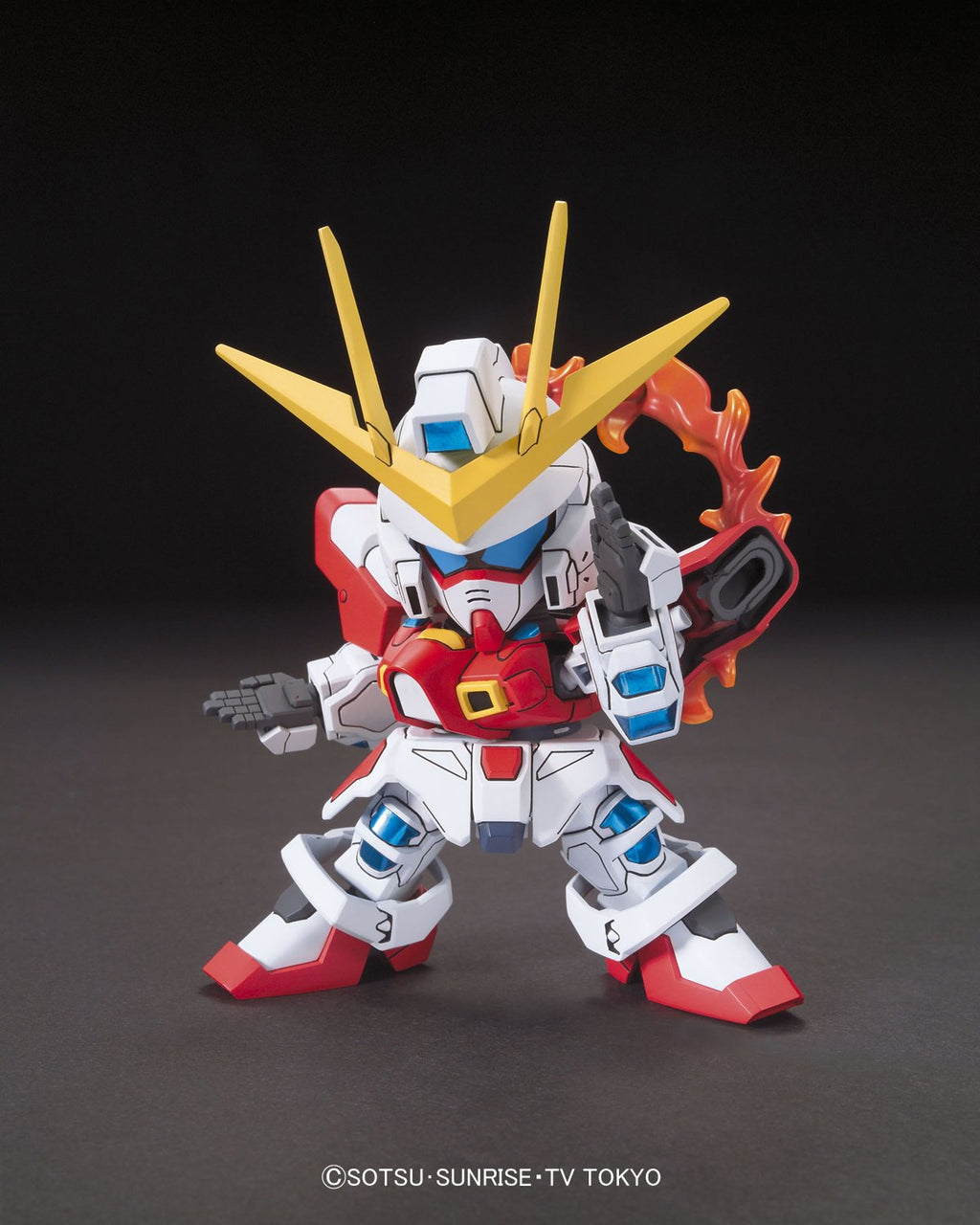 BANDAI Hobby BB#396 SD Build Burning Gundam Model Kit