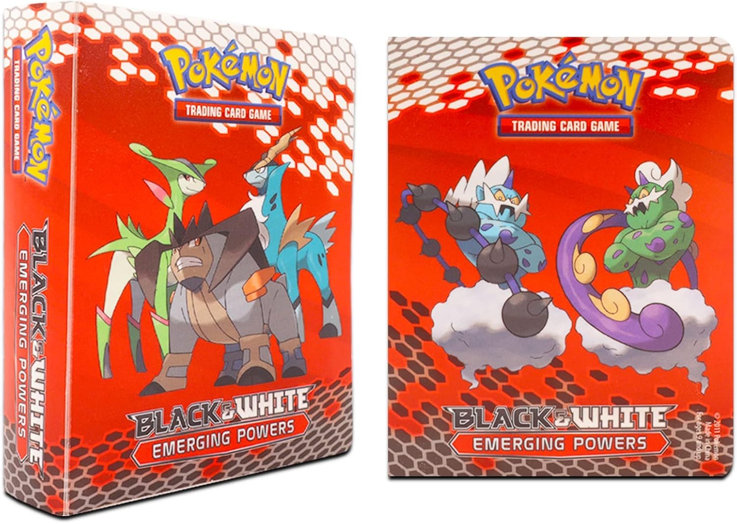 Pokemon Binders for Cards 6 Pack - Bundle with 6 Assorted Mini Binders, Each Holds 60 Cards Plus Door Hanger | Pokemon Card Carrying Case Set
