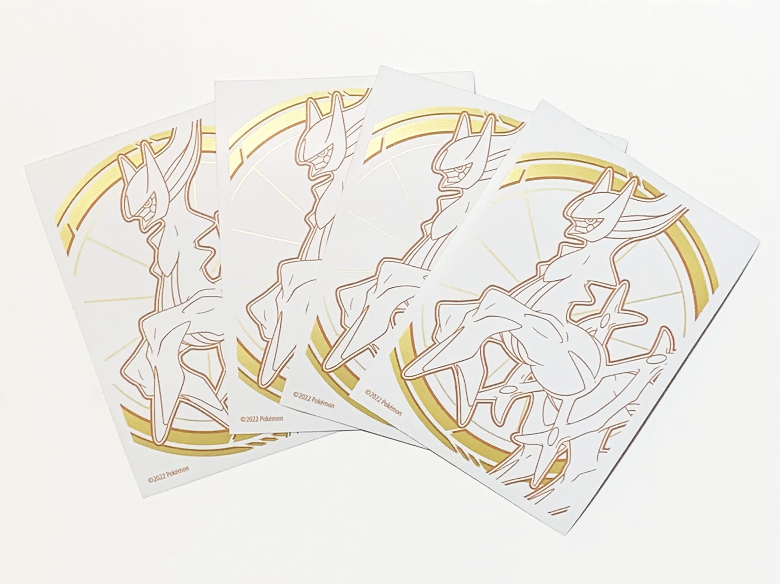Brilliant Stars - Arceus - Pokemon Card Sleeves - 65 Count Pack - Deck Protector - Elite Trainer Box Exclusive